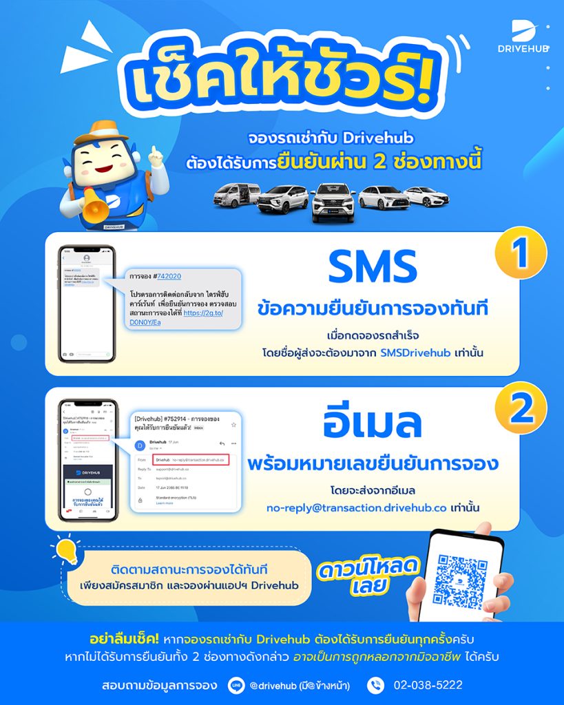 ไดรฟ์ฮับ (Drivehub) รถเช่าเชียงใหม่