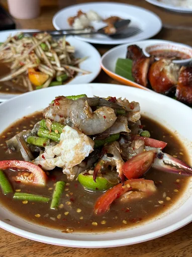 ร้านส้มตำปูม้ารสทิพย์ หนองป่าครั่ง 