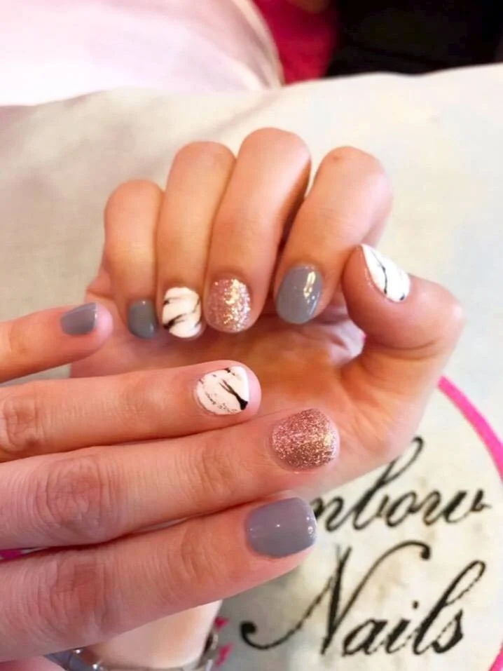 Rainbow Nails